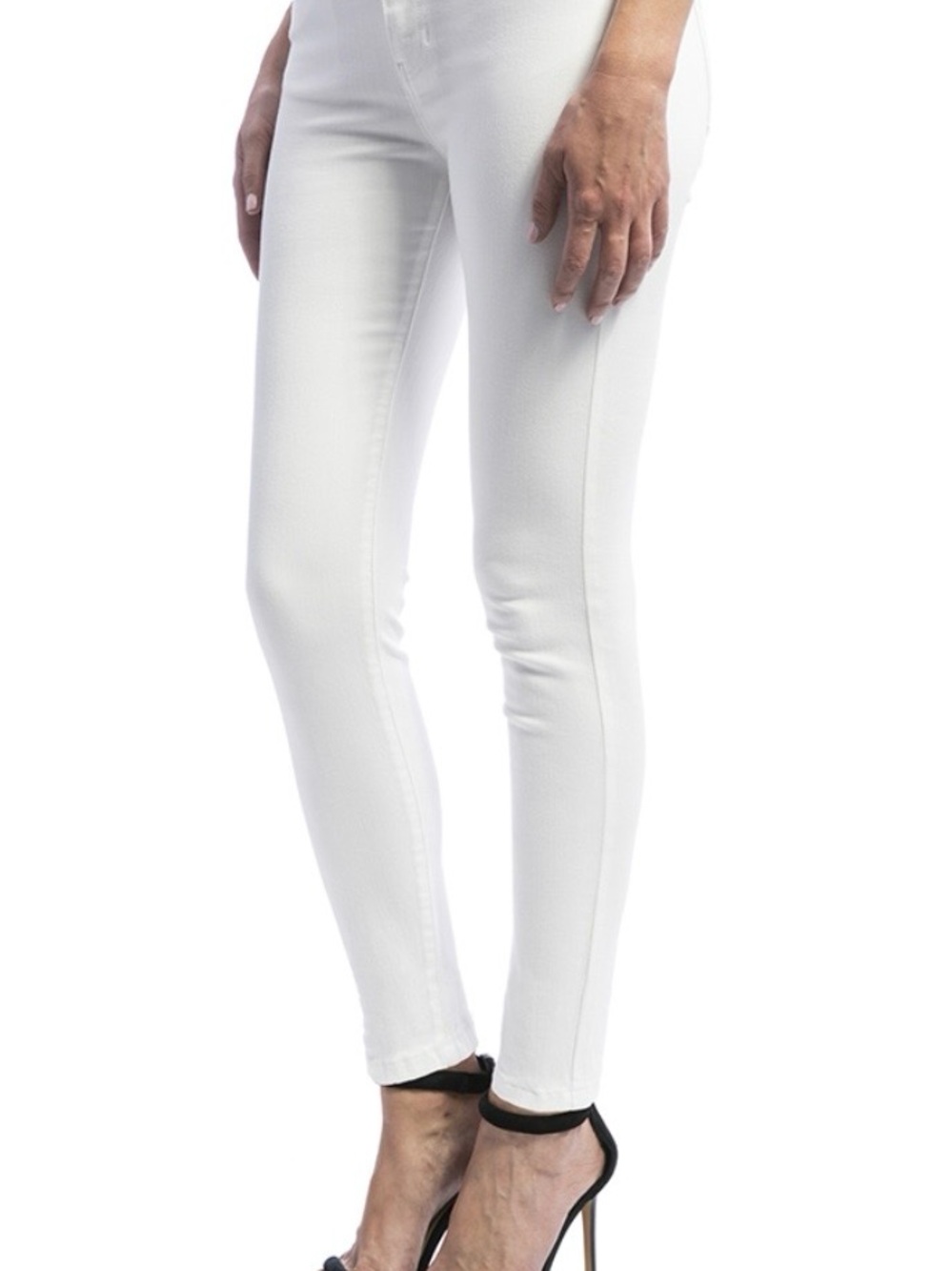 Liverpool Jeans Company White Abby Skinny Ankle Jeans